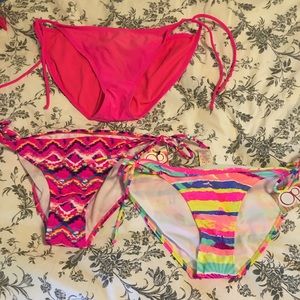 NWT- OP swimsuit bottoms-size large 11/13